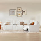 Skyline 5-Seat Zero Gravity Reclining Sectional sofa  with Power Headrest