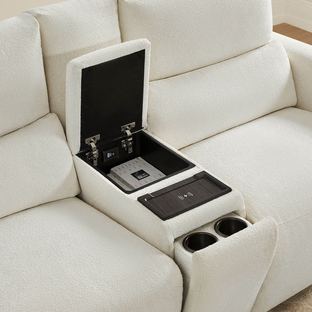 Skyline 5-Seat Zero Gravity Reclining Sectional sofa  with Power Headrest