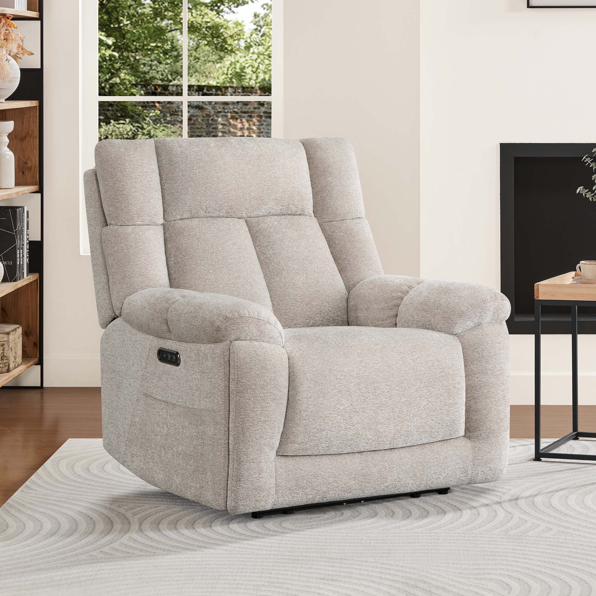 Sonia Recliner with Bluetooth Speakers and Power Lumbar Support