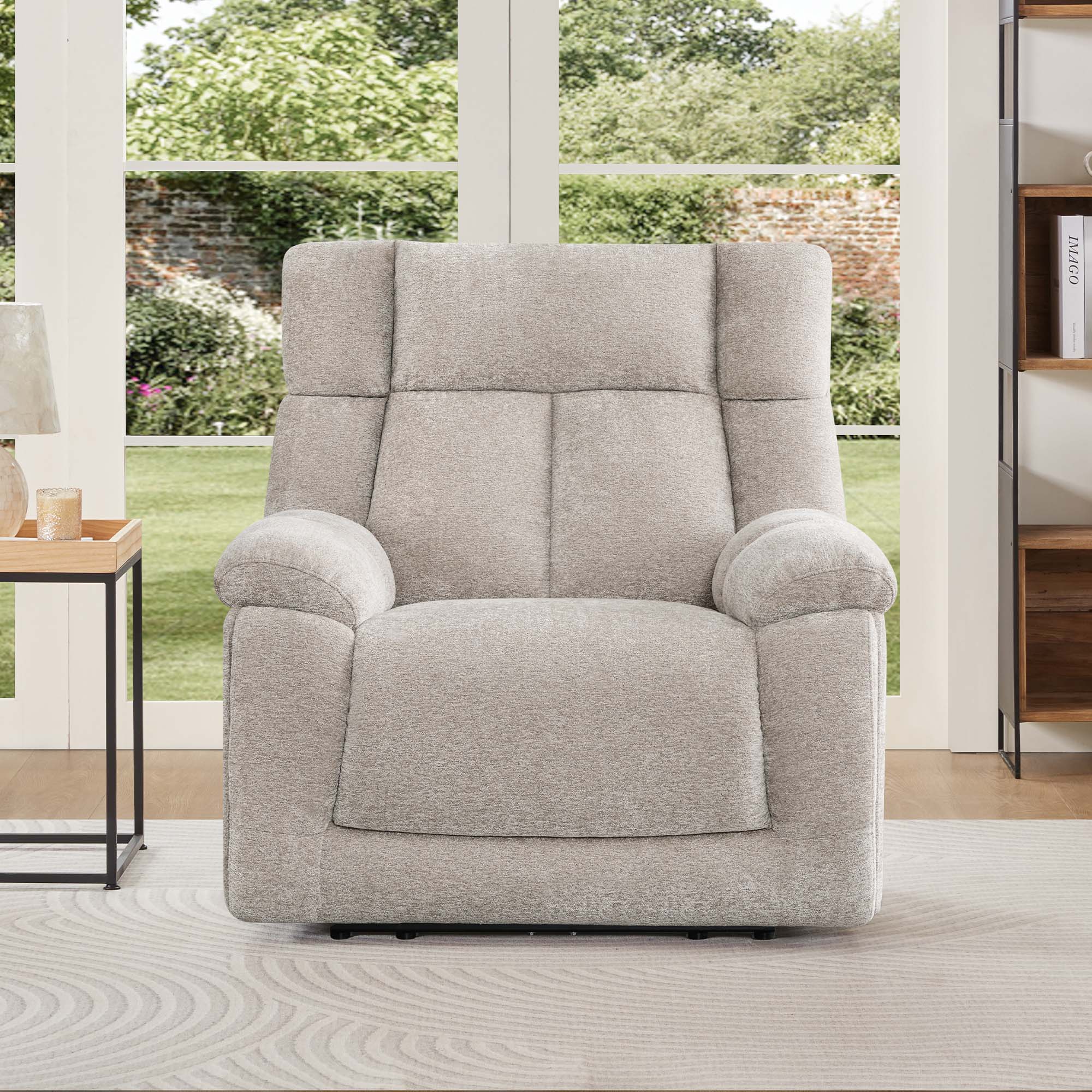 Sonia Recliner with Bluetooth Speakers and Power Lumbar Support