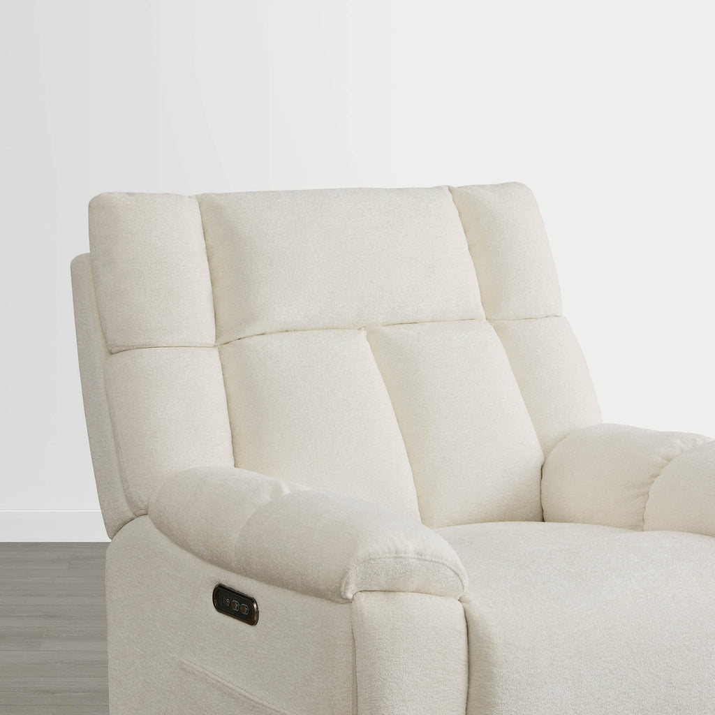 Sonia Recliner with Bluetooth Speakers and Power Lumbar Support