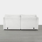 Sophia 2-Piece Feather Power Modular Sofa with Electric Footrests