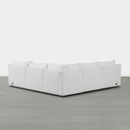 Sophia 5-Piece Feather Power Modular Sofa with Electric Footrests