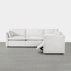 Sophia 5-Piece Feather Power Modular Sofa with Electric Footrests