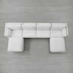 Sophia 6-Piece Feather Modular Sofa