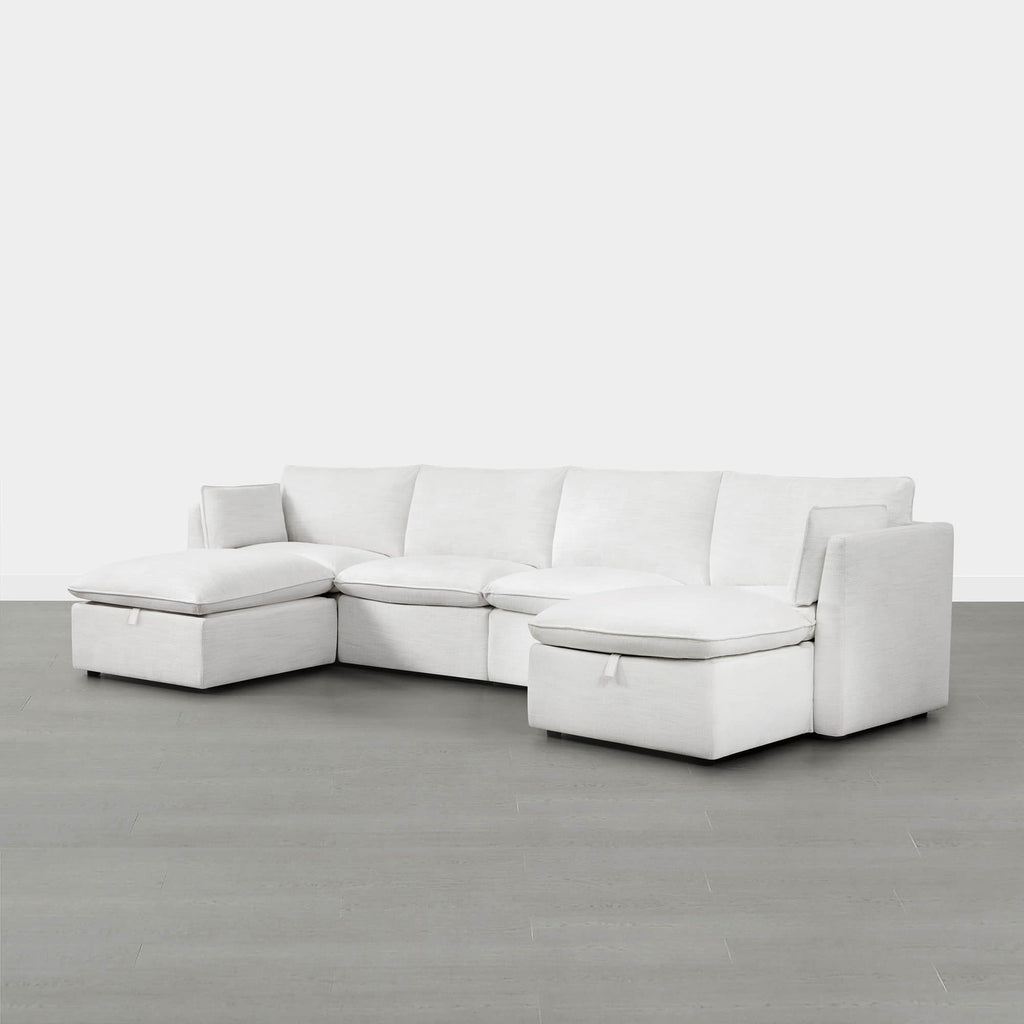 Sophia 6-Piece Feather Modular Sofa