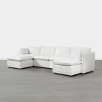 Sophia 6-Piece Feather Modular Sofa