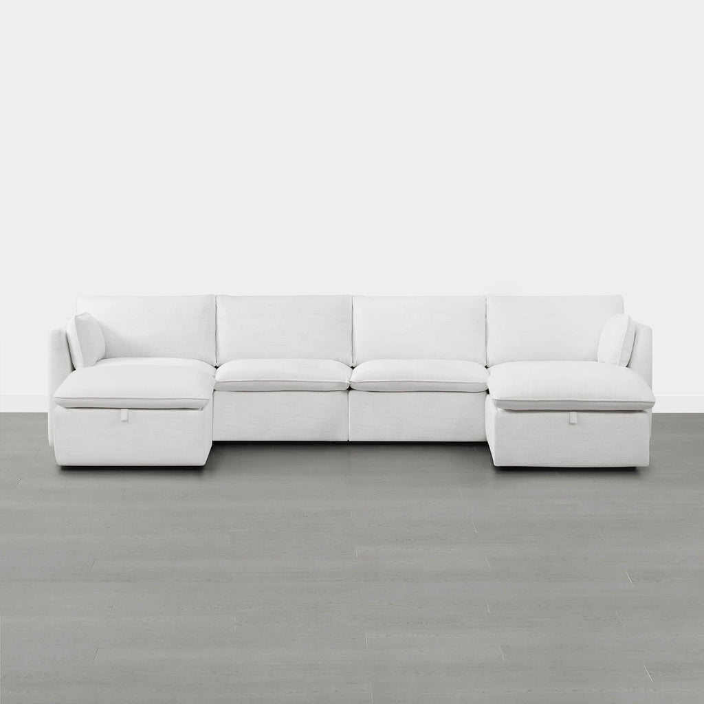 Sophia 6-Piece Feather Modular Sofa
