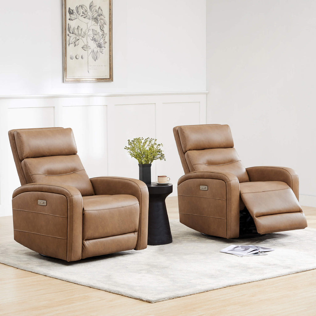 Theo Power Swivel Glider Recliner