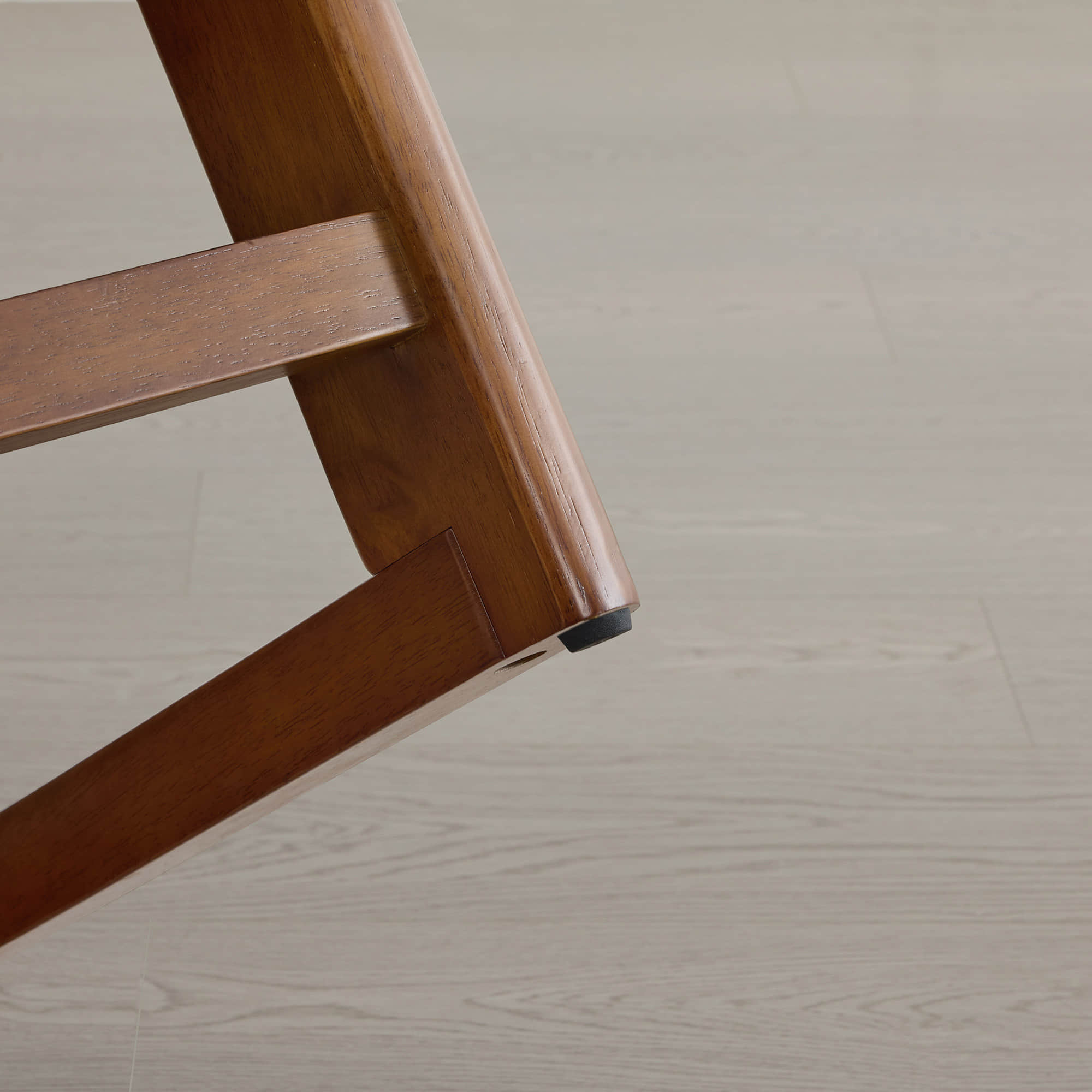 Troy Boucle Dining Chair With Solid Wood