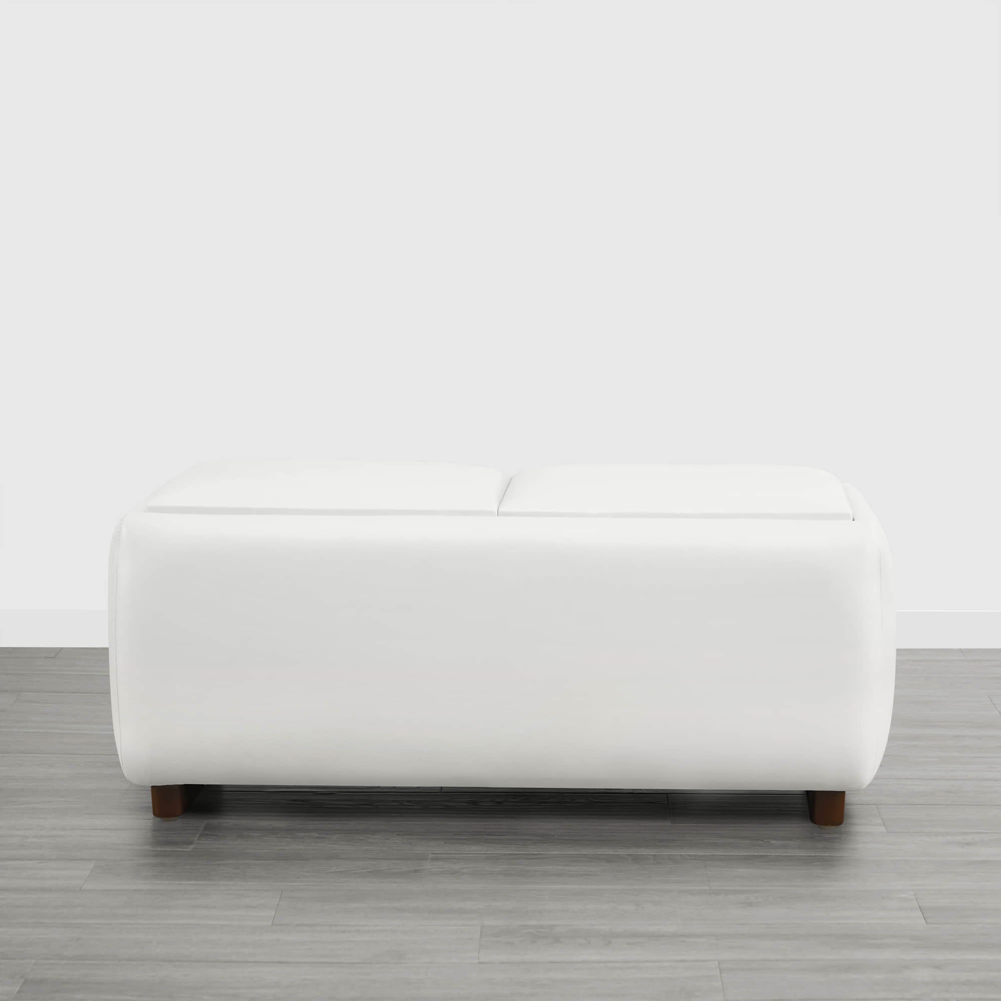 Vault Rectangle Storage Flip Ottoman