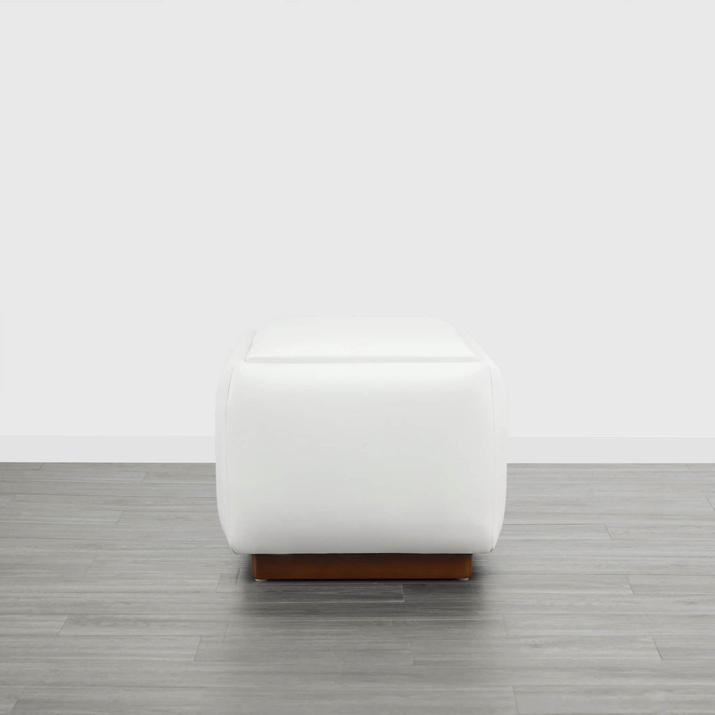 Vault Rectangle Storage Flip Ottoman
