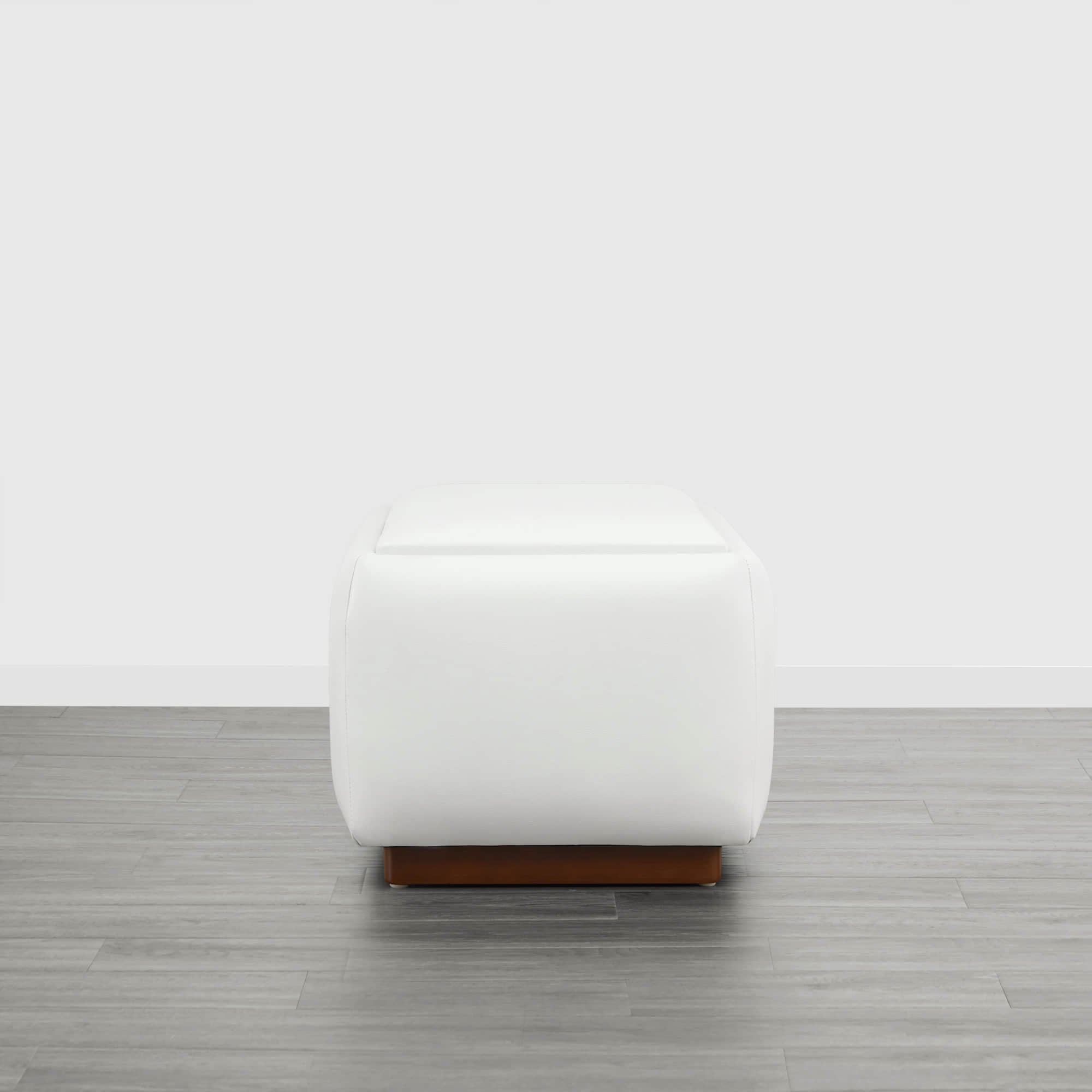 Vault Rectangle Storage Flip Ottoman