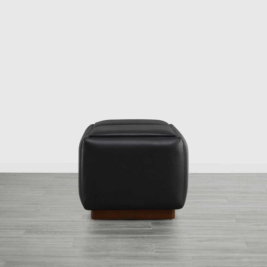 Vault Rectangle Storage Flip Ottoman