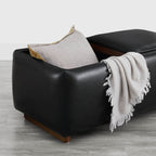 Vault Rectangle Storage Flip Ottoman