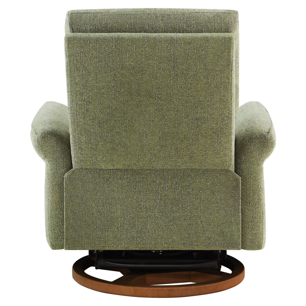 Vinca Power Swivel Nursery Glider Recliner with Power Lumbar & Headrest