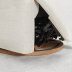 Vinca Power Swivel Nursery Glider Recliner with Power Lumbar & Headrest