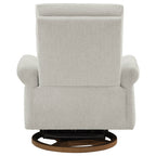Vinca Power Swivel Nursery Glider Recliner with Power Lumbar & Headrest