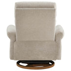 Vinca Power Swivel Nursery Glider Recliner with Power Lumbar & Headrest
