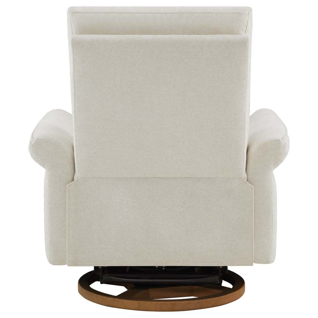 Vinca Power Swivel Nursery Glider Recliner with Power Lumbar & Headrest