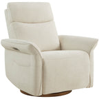 Vinca Power Swivel Nursery Glider Recliner with Power Lumbar & Headrest