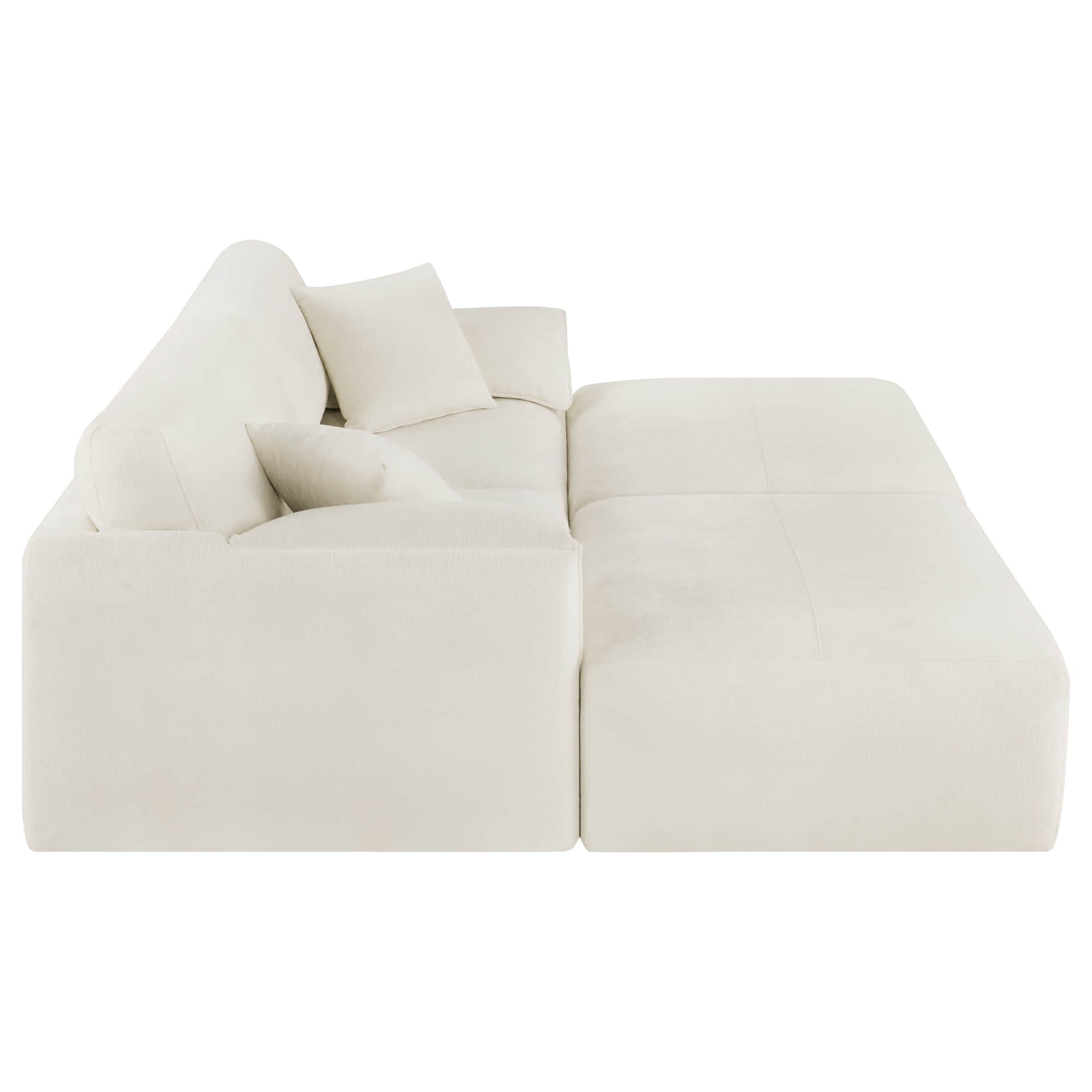 Winsley 3-Seat Sofa with Ottoman, Configurable Pit Sectional