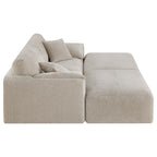Winsley 3-Seat Sofa with Ottoman, Configurable Pit Sectional