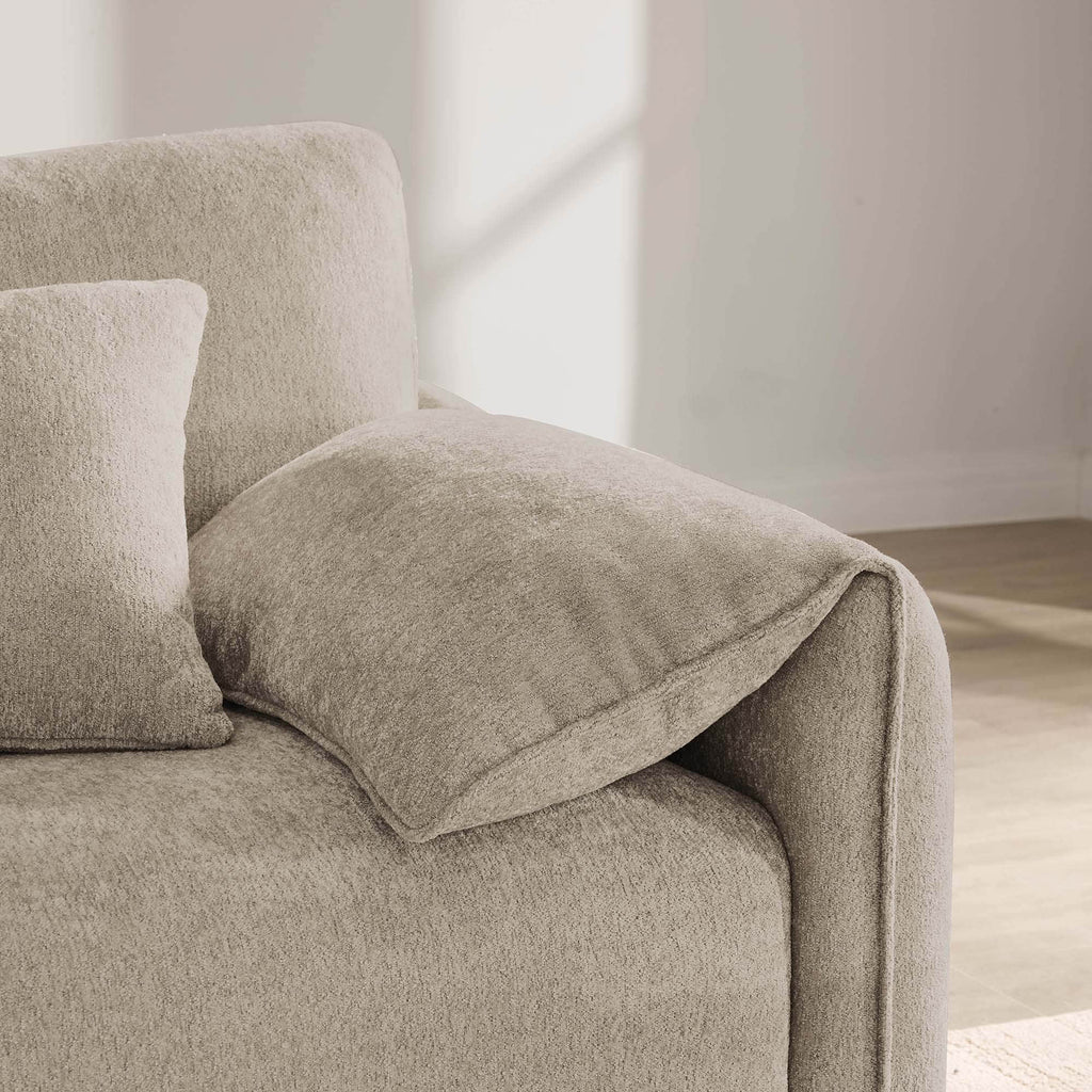 Winsley 3-Seat Sofa with Ottoman, Configurable Pit Sectional