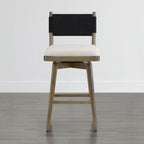 Arcadia Woven Swivel Counter Stool