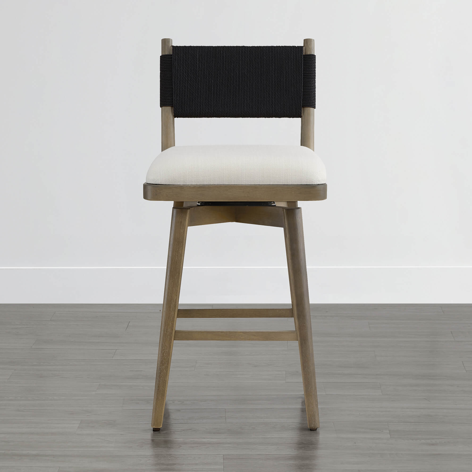 Arcadia Woven Swivel Counter Stool