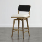 Arcadia Woven Swivel Counter Stool