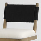 Arcadia Woven Swivel Counter Stool