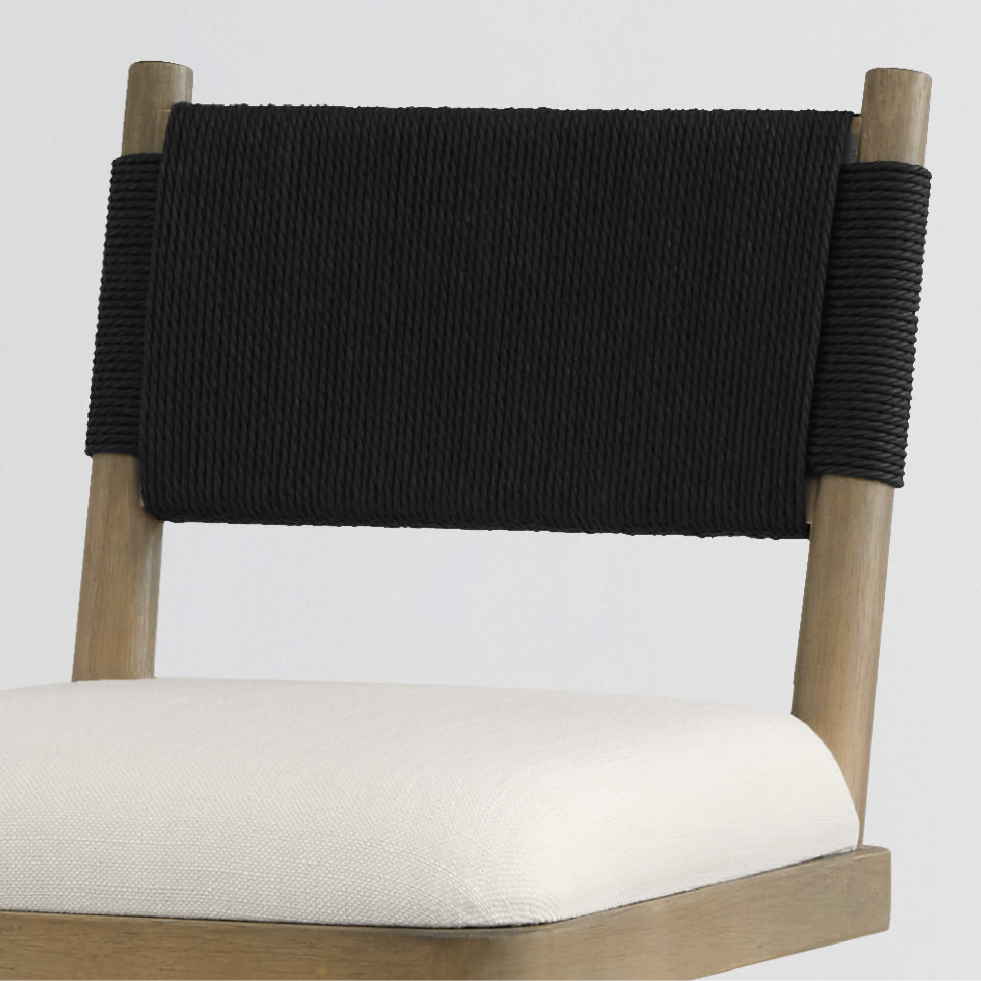 Arcadia Woven Swivel Counter Stool