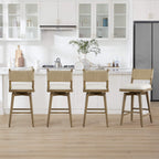 Arcadia Woven Swivel Counter Stool