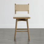 Arcadia Woven Swivel Counter Stool