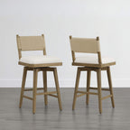 Arcadia Woven Swivel Counter Stool