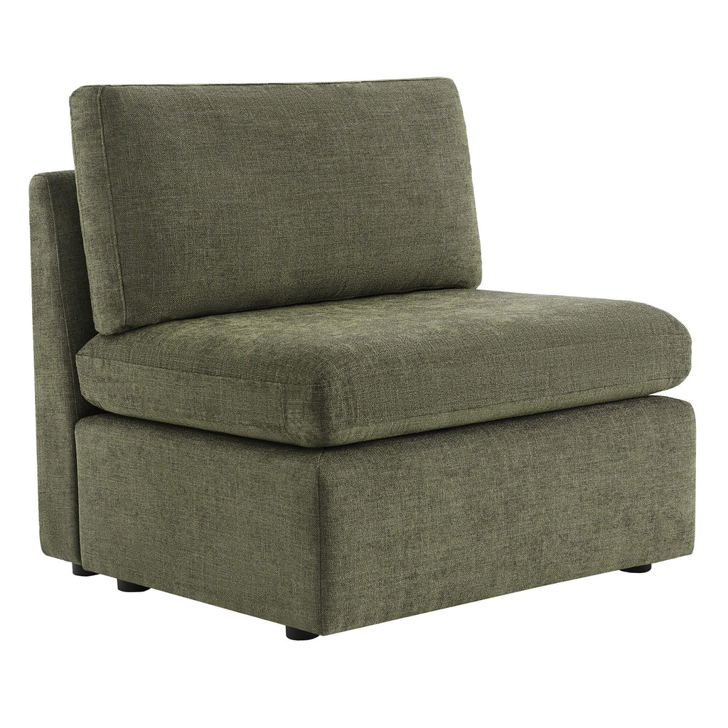 Delaney Modular Armless Chair / 2-Seat Armless Sofa
