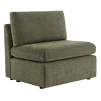 Delaney Modular Armless Chair / 2-Seat Armless Sofa