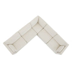 Delaney 5-Seat V Shaped Modular Sofa Chaise