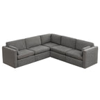Delaney 5-Seat V Shaped Modular Sofa Chaise