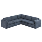 Delaney 5-Seat V Shaped Modular Sofa Chaise