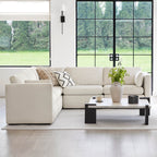 Delaney 5-Seat V Shaped Modular Sofa Chaise