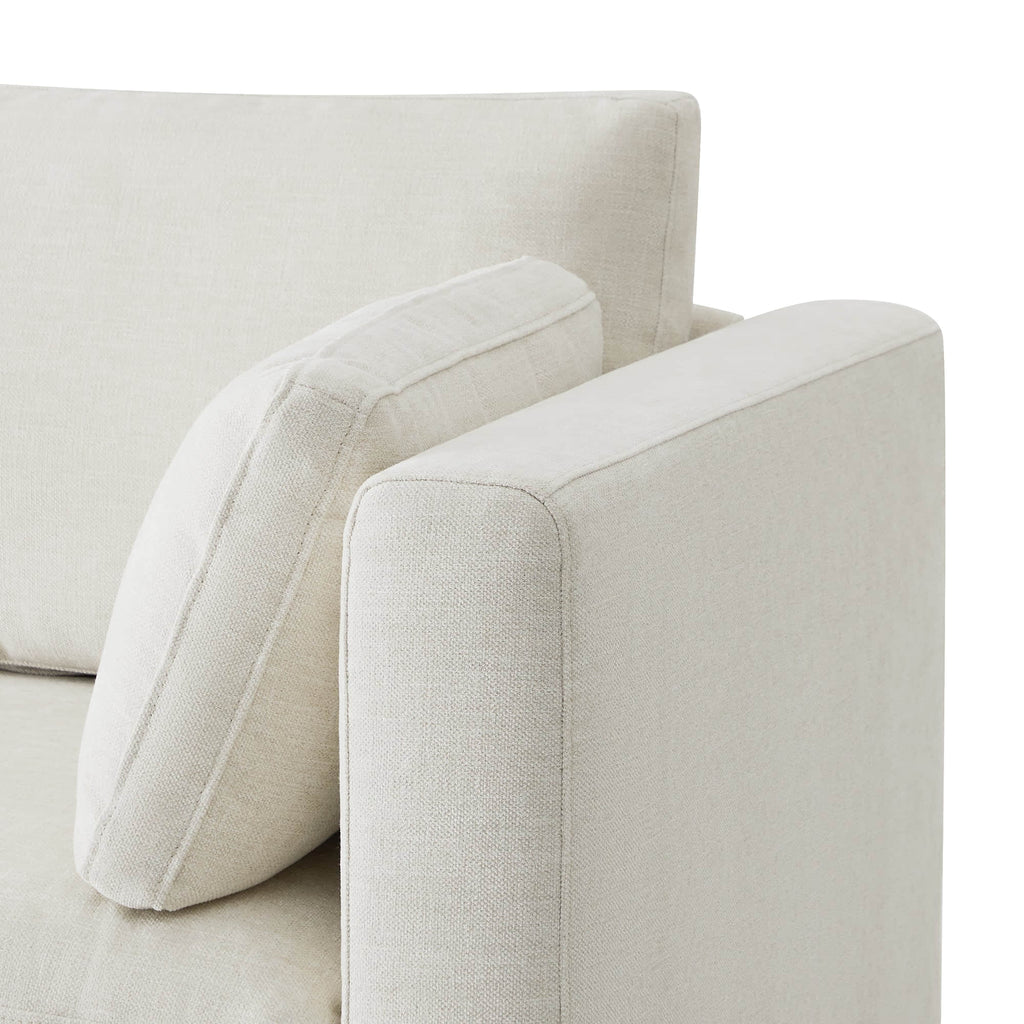 Delaney 5-Seat V Shaped Modular Sofa Chaise