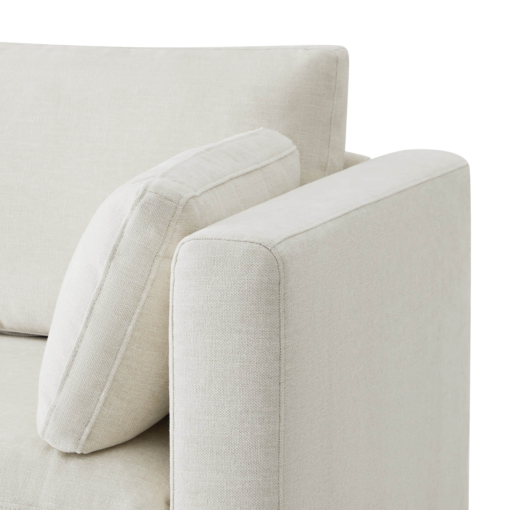 Delaney 5-Seat V Shaped Modular Sofa Chaise