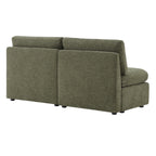 Delaney Modular Armless Chair / 2-Seat Armless Sofa