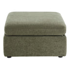 Delaney 5-Seat Modular Sofa Chaise with Storage Ottomans