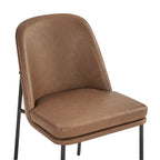Golda Dining Chair With Metal Base