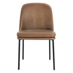 Golda Dining Chair With Metal Base