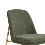 Golda Dining Chair With Metal Base