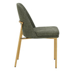 Golda Dining Chair With Metal Base